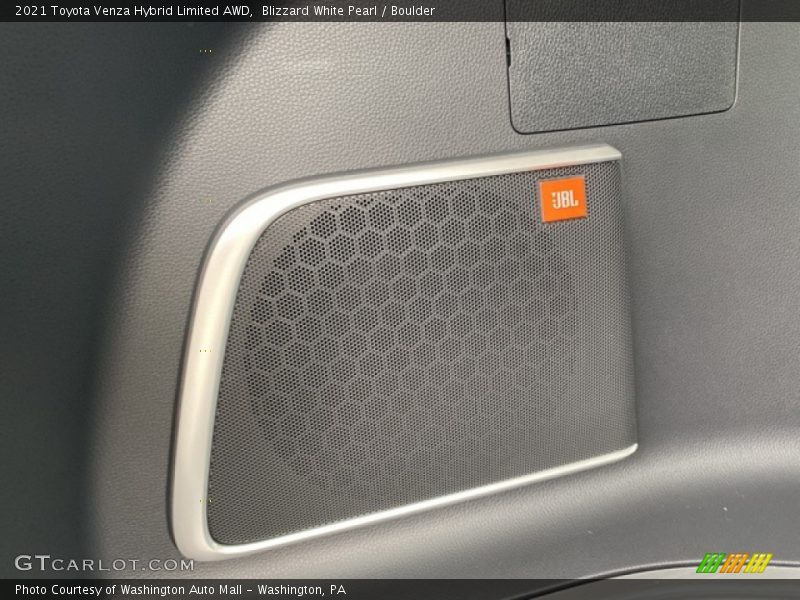 Blizzard White Pearl / Boulder 2021 Toyota Venza Hybrid Limited AWD