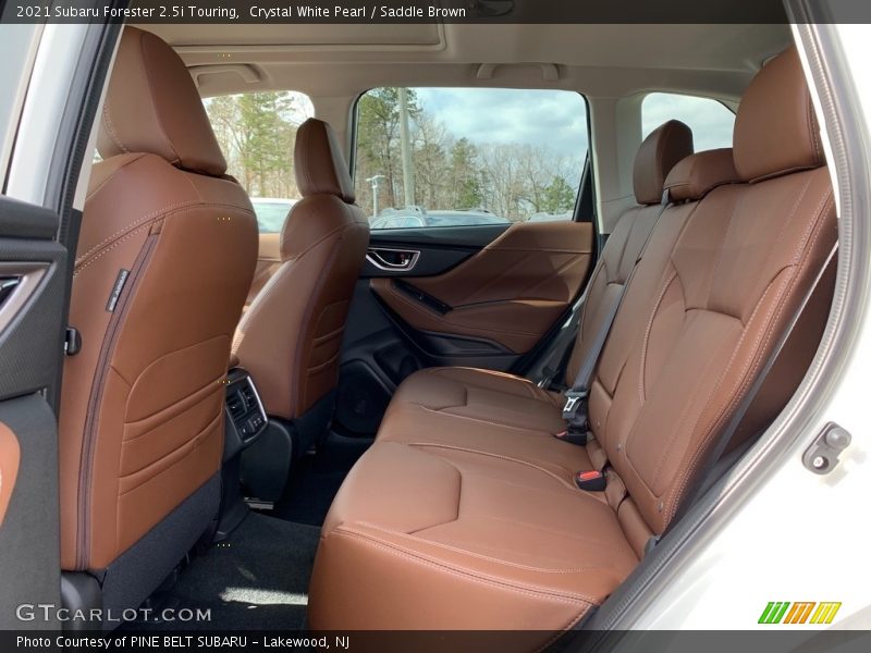 Rear Seat of 2021 Forester 2.5i Touring