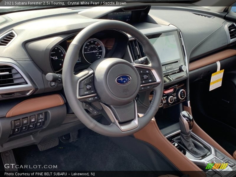 Dashboard of 2021 Forester 2.5i Touring