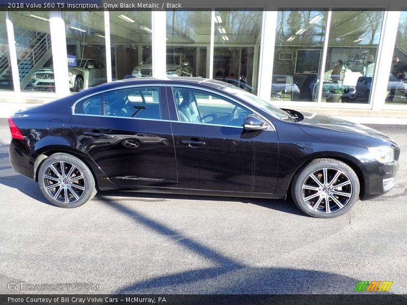  2018 S60 T5 Inscription Onyx Black Metallic