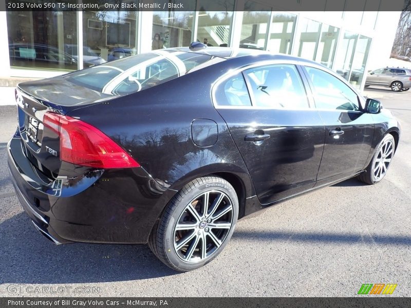 Onyx Black Metallic / Black 2018 Volvo S60 T5 Inscription