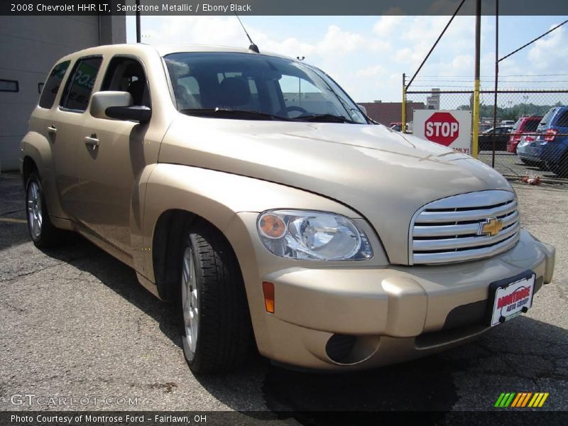 Sandstone Metallic / Ebony Black 2008 Chevrolet HHR LT