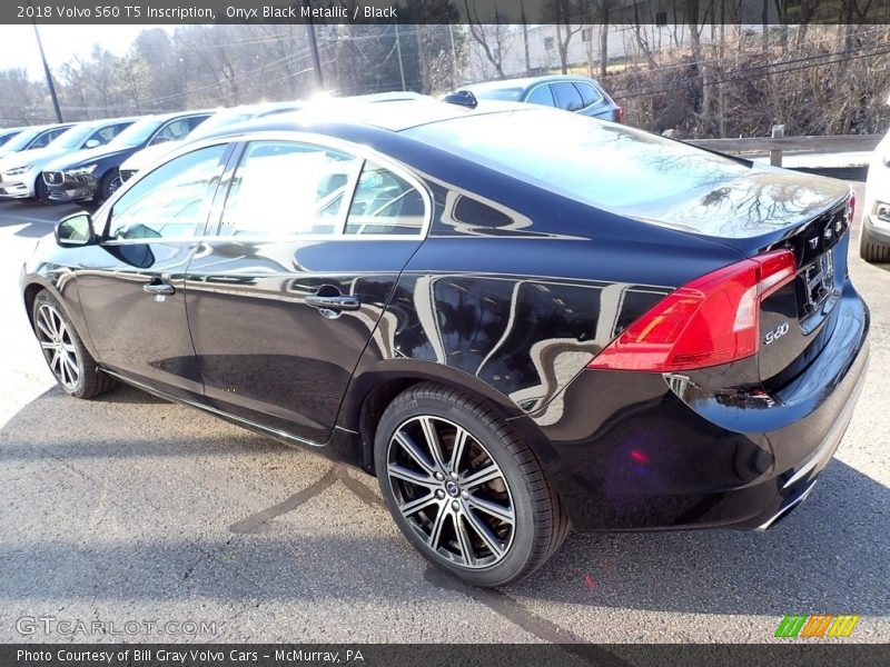 Onyx Black Metallic / Black 2018 Volvo S60 T5 Inscription