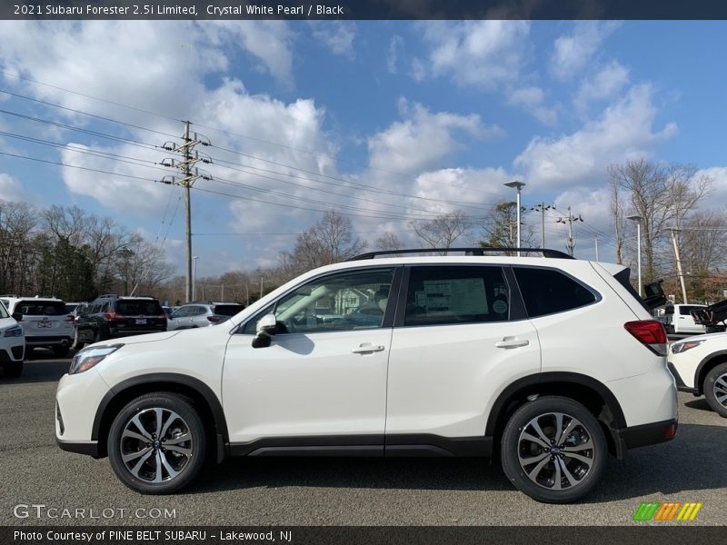 Crystal White Pearl / Black 2021 Subaru Forester 2.5i Limited