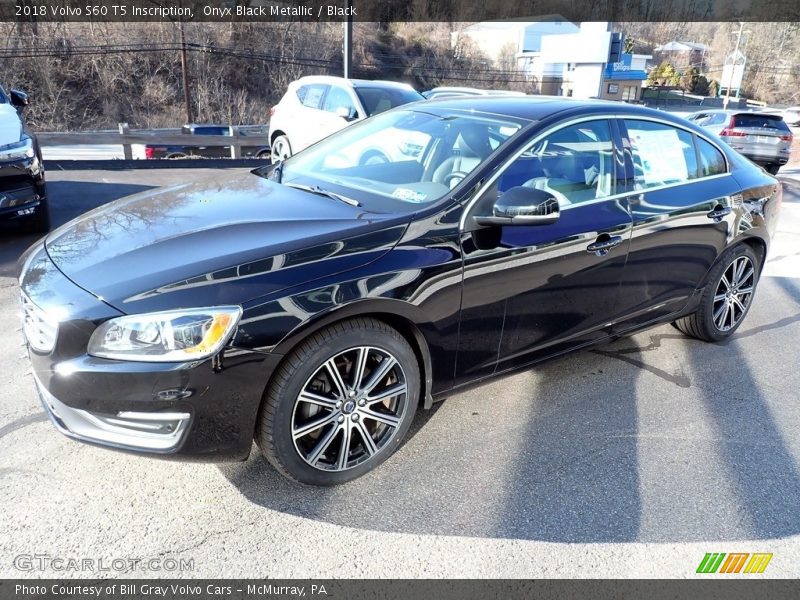 Onyx Black Metallic / Black 2018 Volvo S60 T5 Inscription