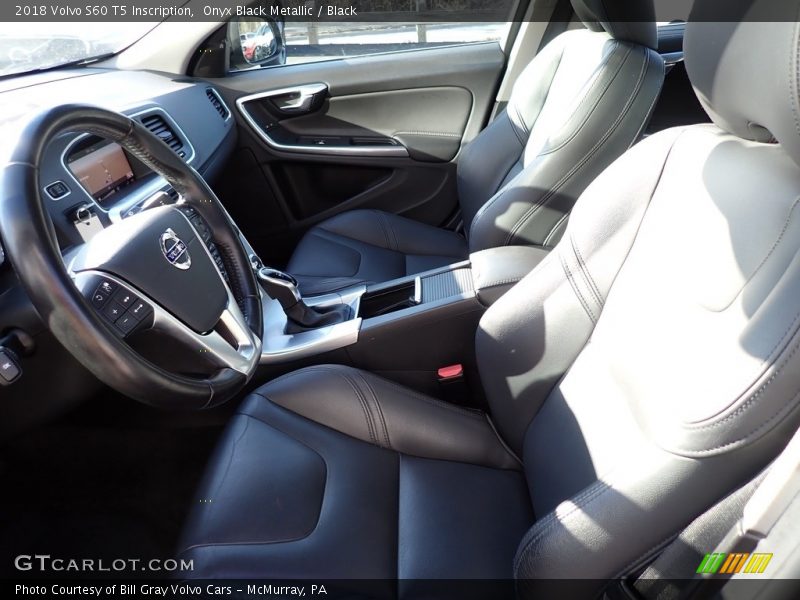 Front Seat of 2018 S60 T5 Inscription