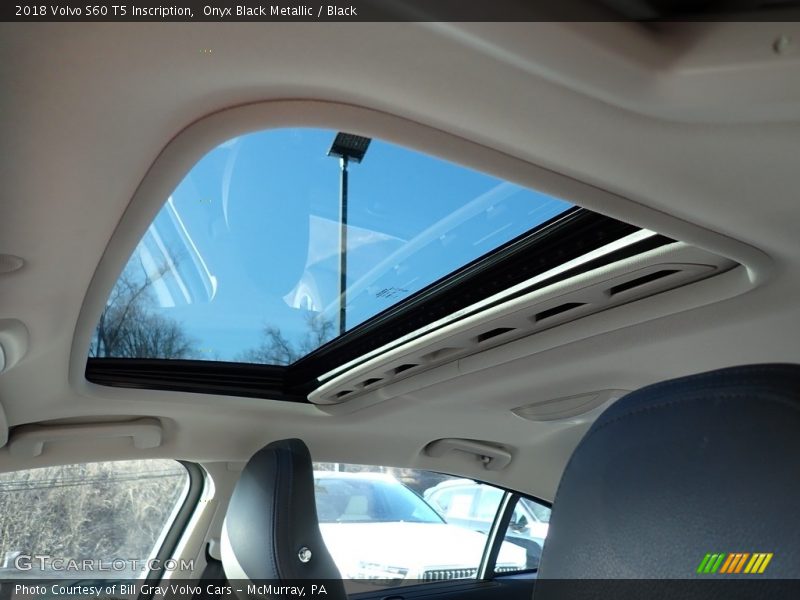 Sunroof of 2018 S60 T5 Inscription