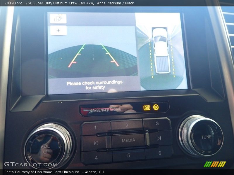 White Platinum / Black 2019 Ford F250 Super Duty Platinum Crew Cab 4x4