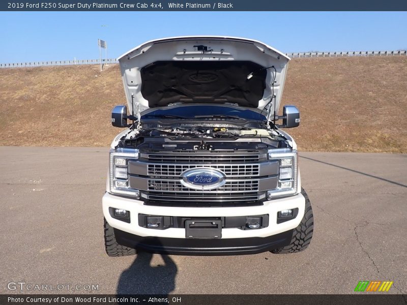 White Platinum / Black 2019 Ford F250 Super Duty Platinum Crew Cab 4x4