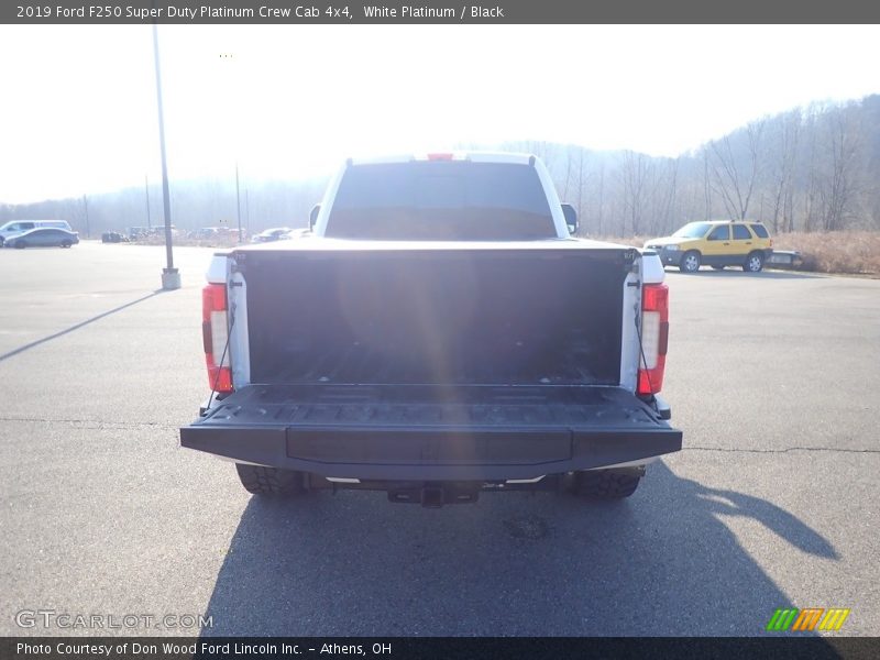 White Platinum / Black 2019 Ford F250 Super Duty Platinum Crew Cab 4x4