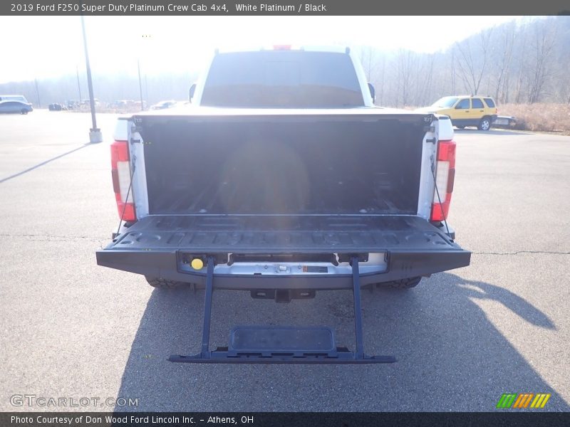 White Platinum / Black 2019 Ford F250 Super Duty Platinum Crew Cab 4x4