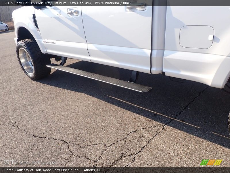 White Platinum / Black 2019 Ford F250 Super Duty Platinum Crew Cab 4x4