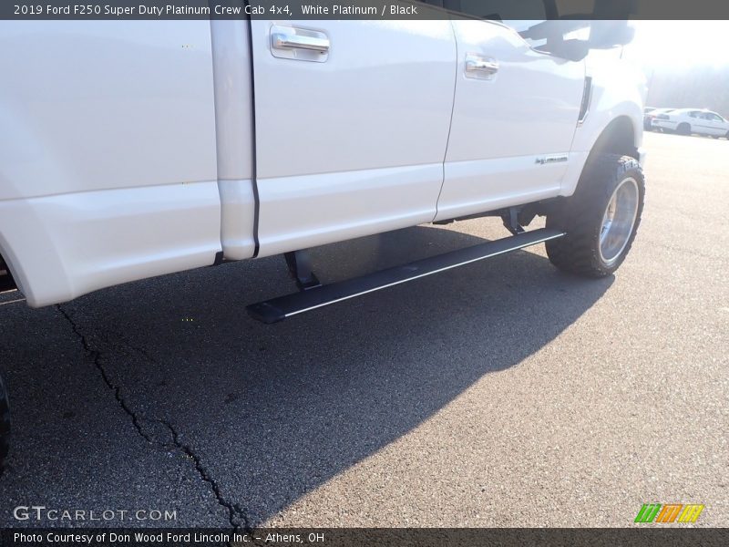 White Platinum / Black 2019 Ford F250 Super Duty Platinum Crew Cab 4x4