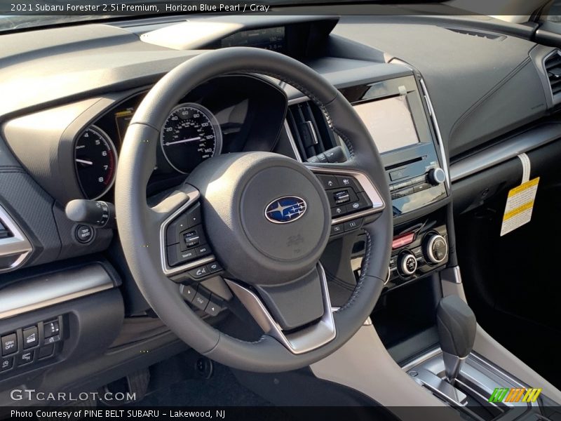 Horizon Blue Pearl / Gray 2021 Subaru Forester 2.5i Premium