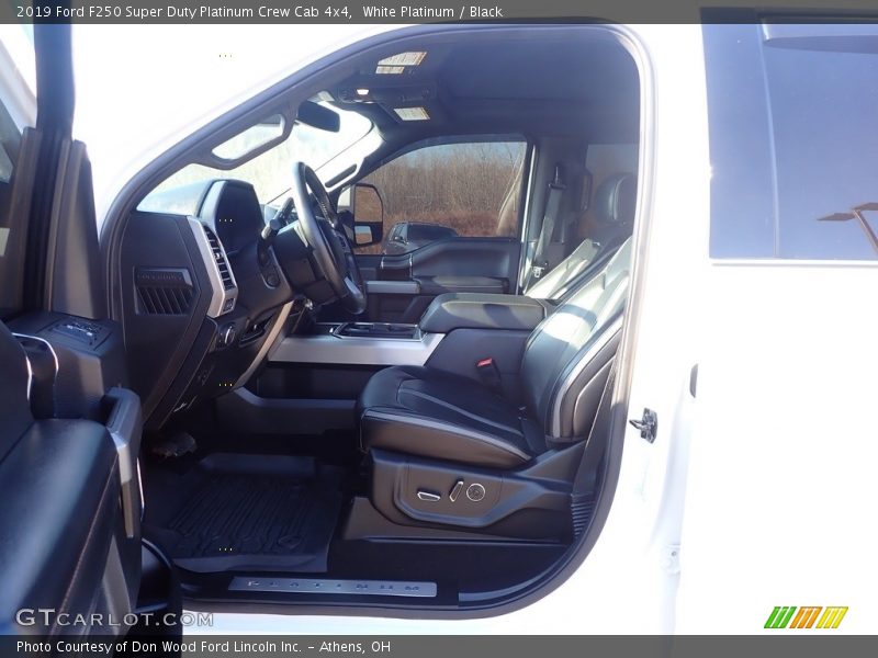 White Platinum / Black 2019 Ford F250 Super Duty Platinum Crew Cab 4x4