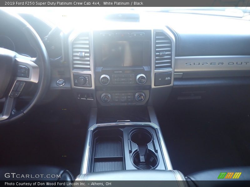 White Platinum / Black 2019 Ford F250 Super Duty Platinum Crew Cab 4x4