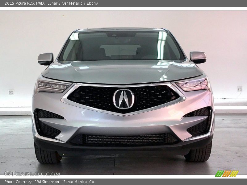 Lunar Silver Metallic / Ebony 2019 Acura RDX FWD
