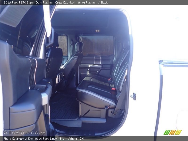 White Platinum / Black 2019 Ford F250 Super Duty Platinum Crew Cab 4x4