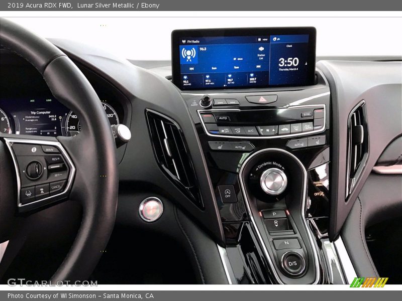 Lunar Silver Metallic / Ebony 2019 Acura RDX FWD