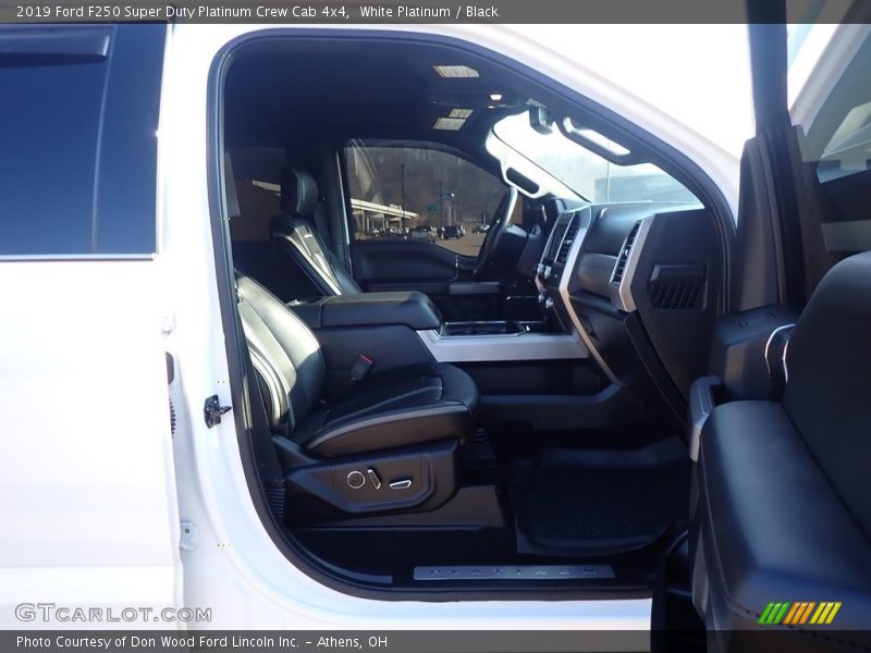 White Platinum / Black 2019 Ford F250 Super Duty Platinum Crew Cab 4x4