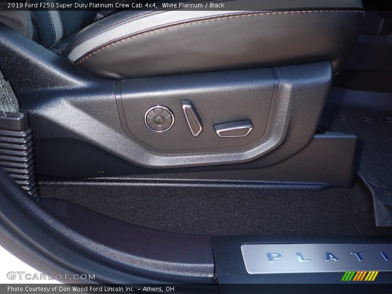 White Platinum / Black 2019 Ford F250 Super Duty Platinum Crew Cab 4x4