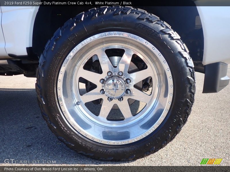 White Platinum / Black 2019 Ford F250 Super Duty Platinum Crew Cab 4x4