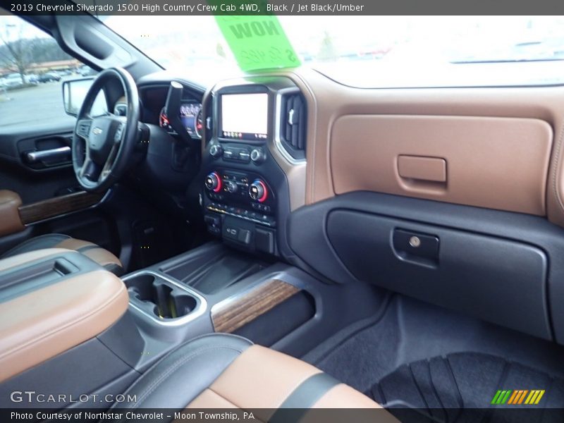 Dashboard of 2019 Silverado 1500 High Country Crew Cab 4WD