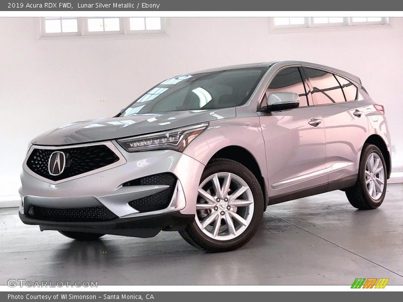Lunar Silver Metallic / Ebony 2019 Acura RDX FWD