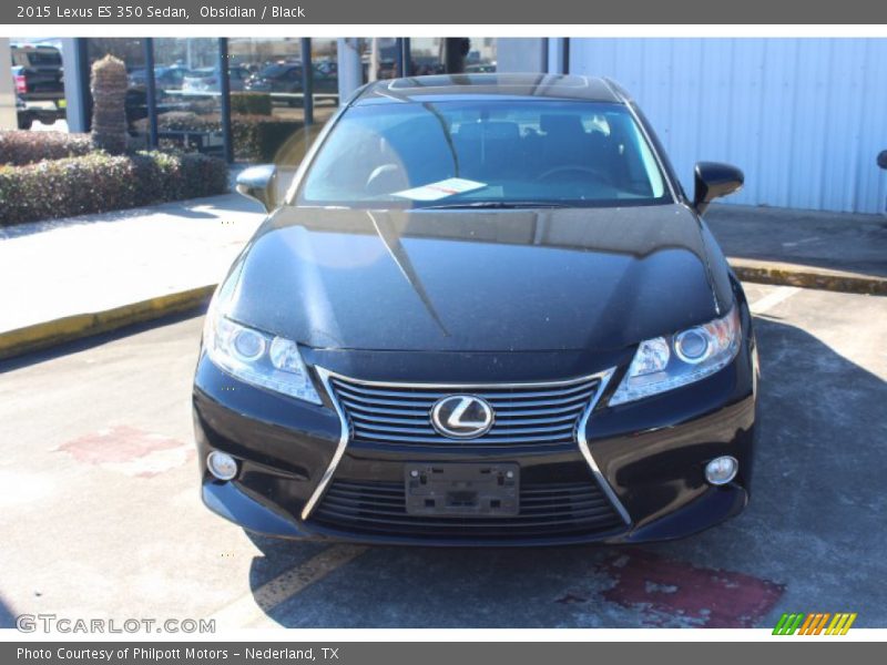 Obsidian / Black 2015 Lexus ES 350 Sedan