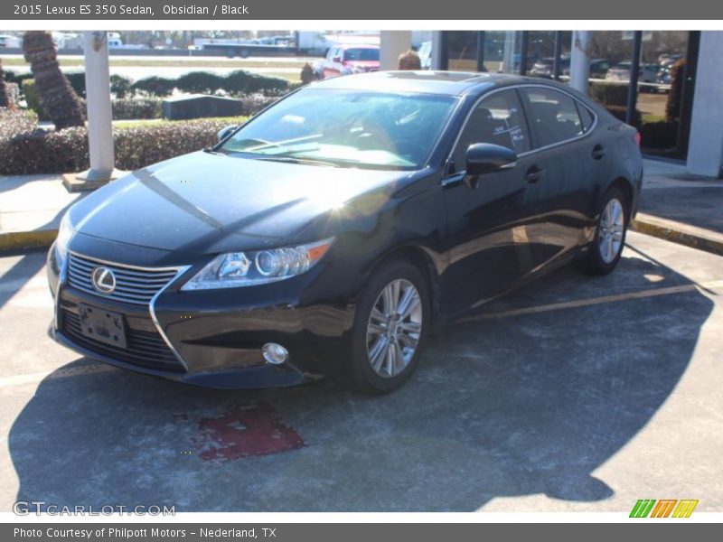 Obsidian / Black 2015 Lexus ES 350 Sedan