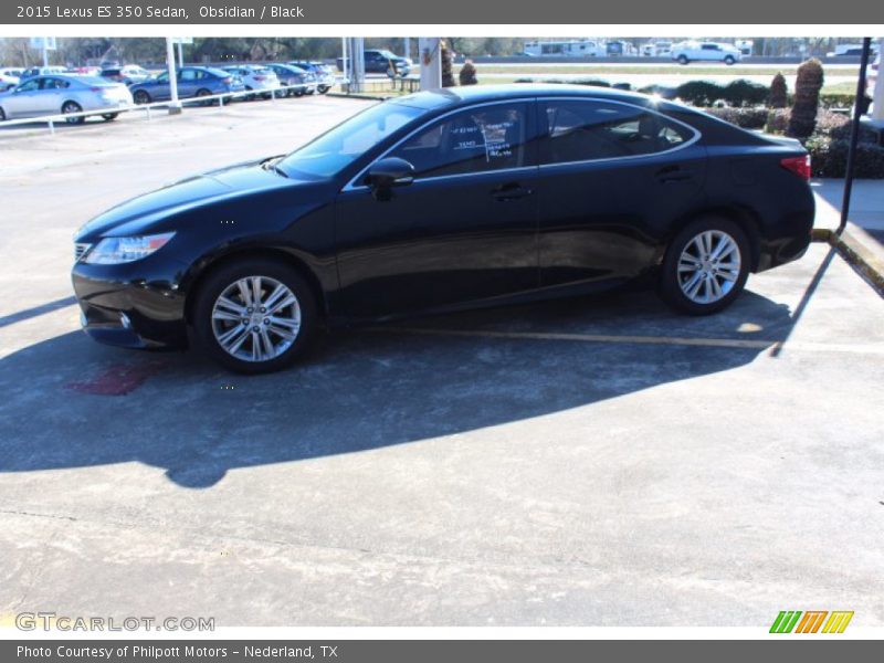 Obsidian / Black 2015 Lexus ES 350 Sedan