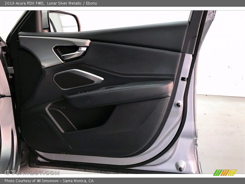 Lunar Silver Metallic / Ebony 2019 Acura RDX FWD