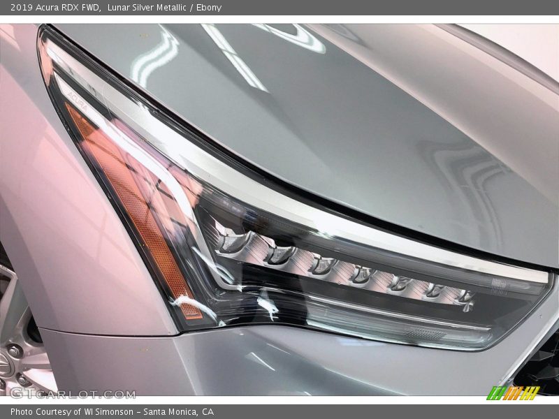 Lunar Silver Metallic / Ebony 2019 Acura RDX FWD