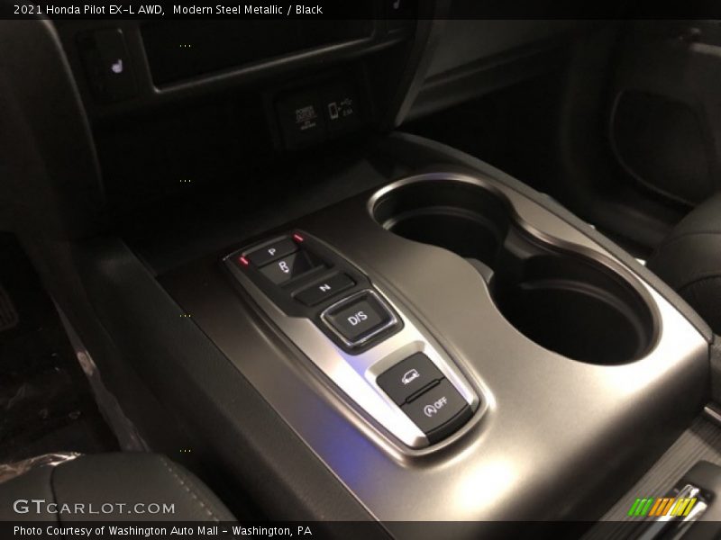 Modern Steel Metallic / Black 2021 Honda Pilot EX-L AWD