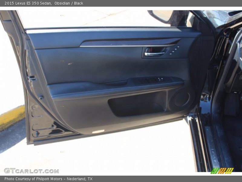 Obsidian / Black 2015 Lexus ES 350 Sedan
