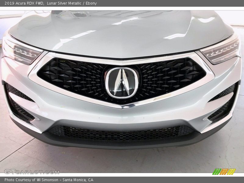 Lunar Silver Metallic / Ebony 2019 Acura RDX FWD