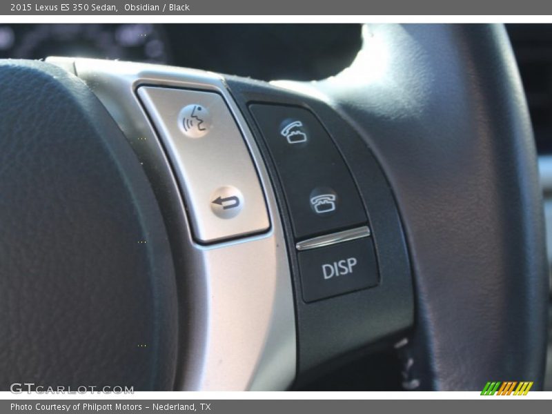 Obsidian / Black 2015 Lexus ES 350 Sedan