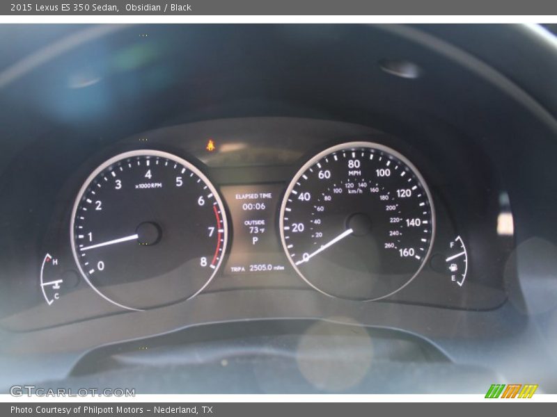 Obsidian / Black 2015 Lexus ES 350 Sedan