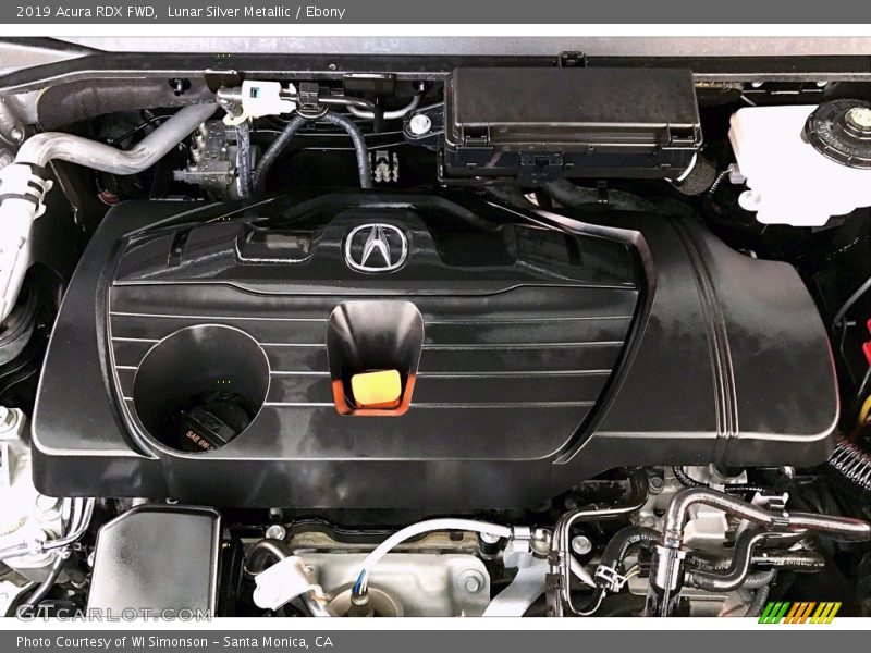 Lunar Silver Metallic / Ebony 2019 Acura RDX FWD
