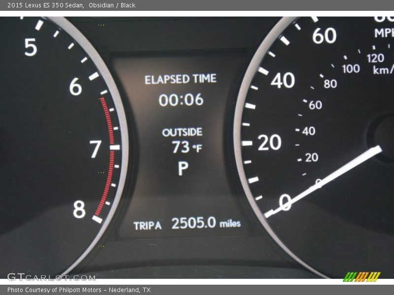 Obsidian / Black 2015 Lexus ES 350 Sedan