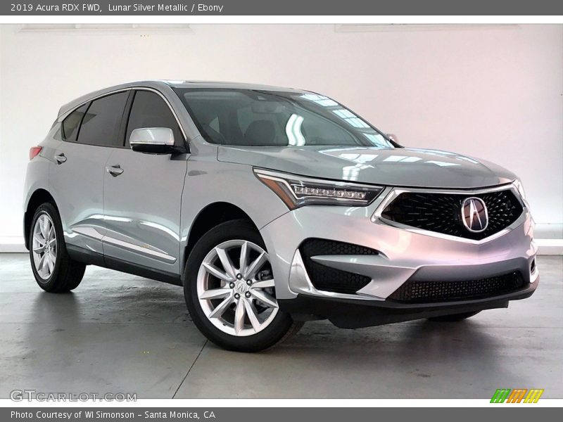 Lunar Silver Metallic / Ebony 2019 Acura RDX FWD