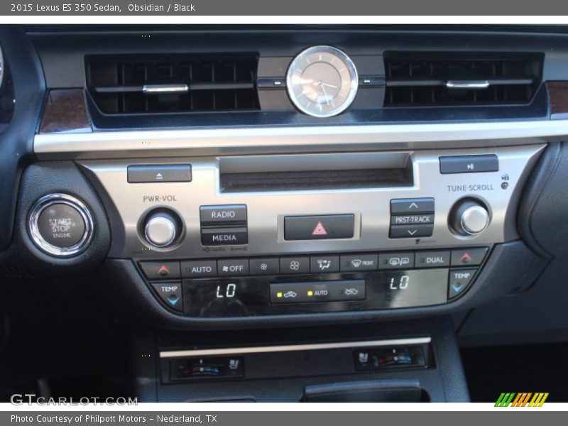 Obsidian / Black 2015 Lexus ES 350 Sedan