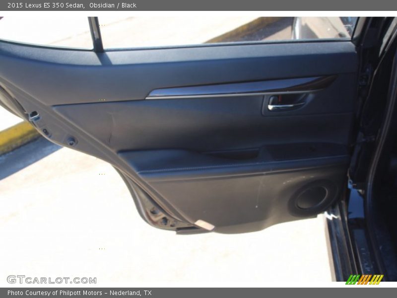 Obsidian / Black 2015 Lexus ES 350 Sedan
