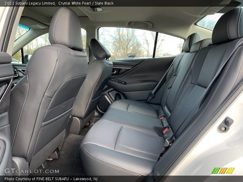 Crystal White Pearl / Slate Black 2021 Subaru Legacy Limited