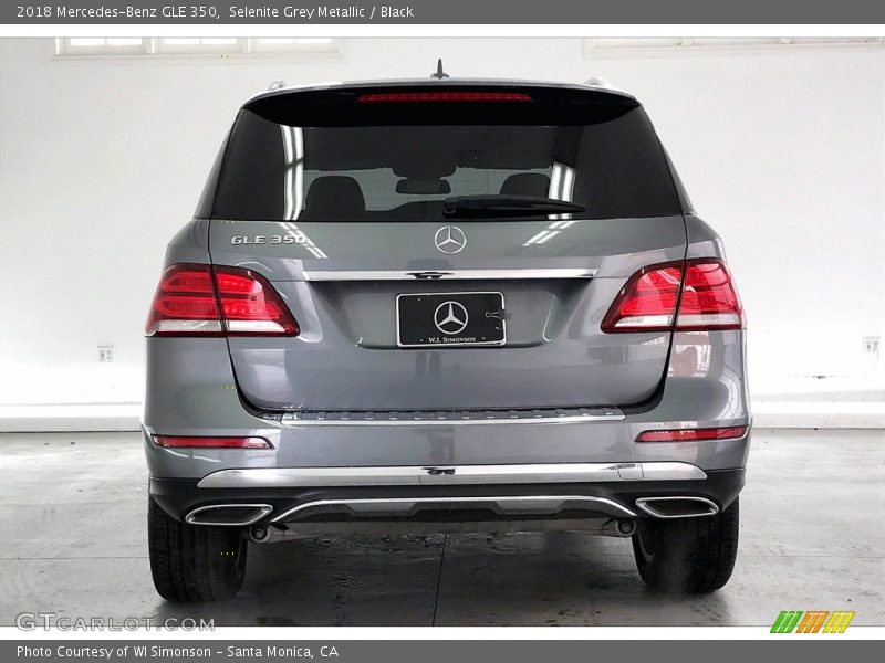 Selenite Grey Metallic / Black 2018 Mercedes-Benz GLE 350