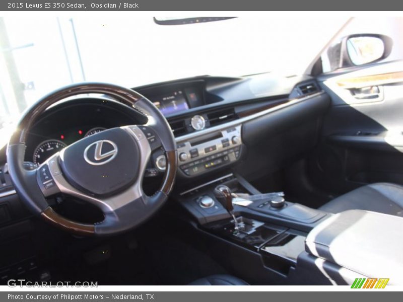 Obsidian / Black 2015 Lexus ES 350 Sedan
