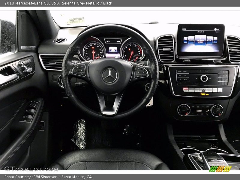 Selenite Grey Metallic / Black 2018 Mercedes-Benz GLE 350