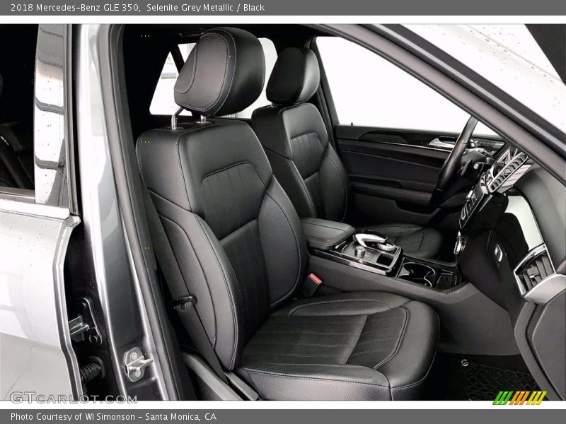 Selenite Grey Metallic / Black 2018 Mercedes-Benz GLE 350