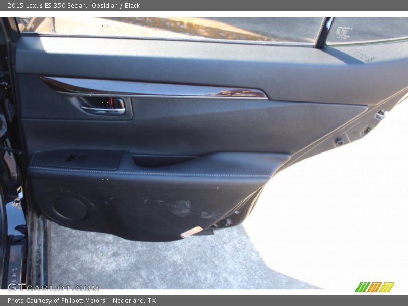 Obsidian / Black 2015 Lexus ES 350 Sedan