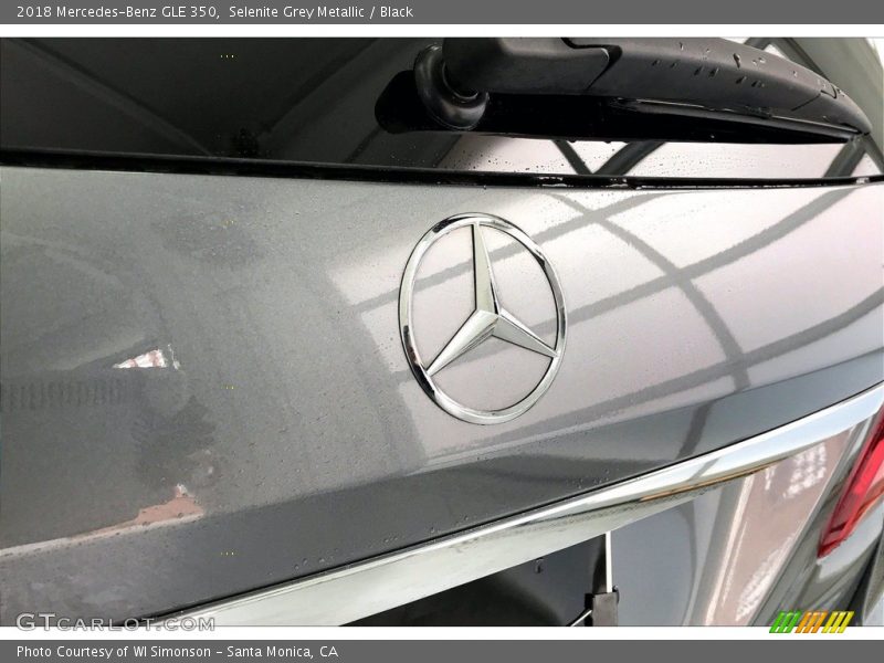 Selenite Grey Metallic / Black 2018 Mercedes-Benz GLE 350